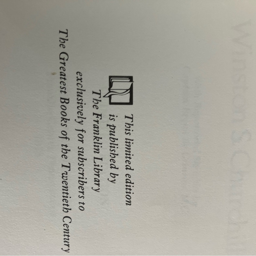 Their Finest Hour , Winston S Churchill. Limited edition 1978 . - Picture 5 of 6